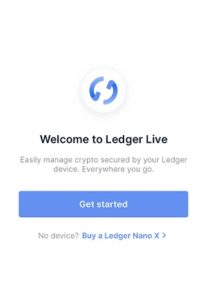welcome to ledger live